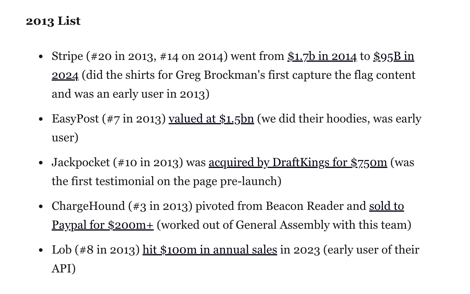 25 Investments for 2025: A Follow-Up to the 2020 Series (Part 1)