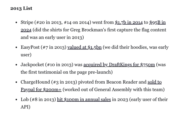 25 Investments for 2025: A Follow-Up to the 2020 Series (Part 1)